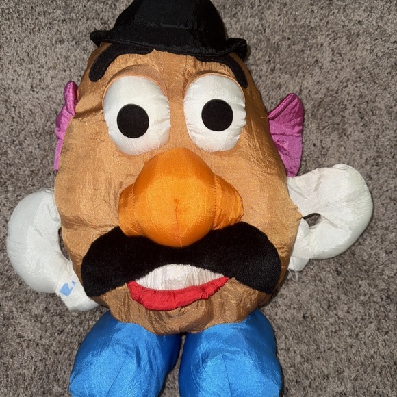 Vintage Mr Potato Head Toy Story Nylon Puffalump Disney Hasbro Plush‎ 18" - Picture 6 of 7